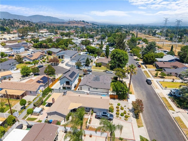 16701 Kalisher, Granada Hills, CA 91344 - aerial perspective of suburban area featuring mountains