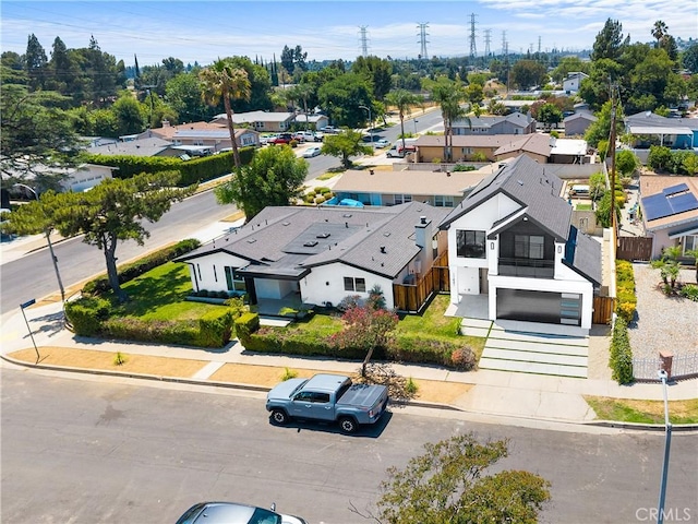 16701 Kalisher, Granada Hills, CA 91344 - aerial perspective of suburban area