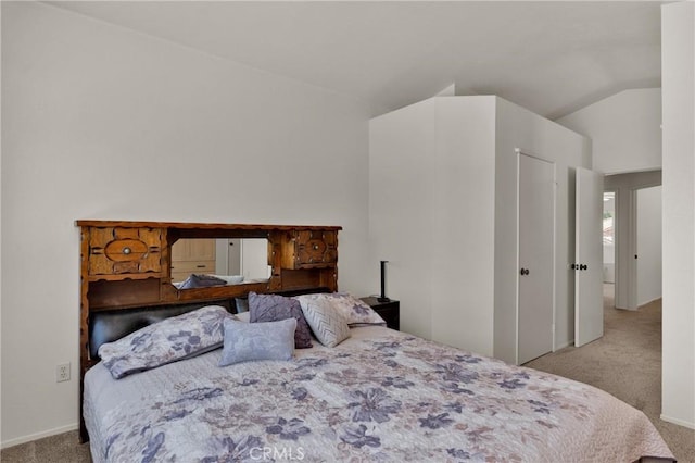 1850 Coolidge St, Corona, CA 92879 - bedroom featuring carpet flooring and lofted ceiling