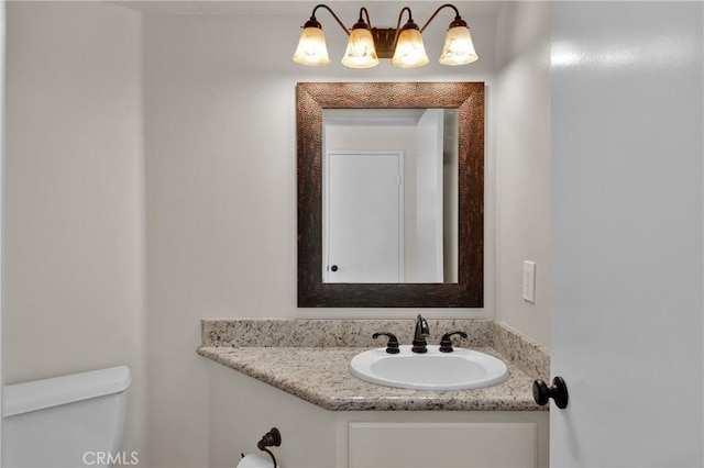 1850 Coolidge St, Corona, CA 92879 - bathroom with vanity and toilet