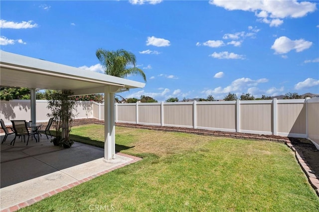 1850 Coolidge St, Corona, CA 92879 - fenced backyard with a patio area