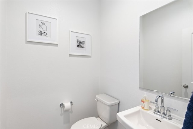 2227 Melogold Way, Corona, CA 92883 - half bathroom with toilet and a sink
