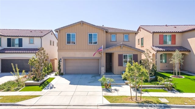 2227 Melogold Way, Corona, CA 92883 - view of front of home featuring an attached garage, concrete driveway, and stucco siding