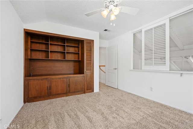 652 Via Zapata, Riverside, CA 92507 - empty room with carpet, ceiling fan, and a textured ceiling