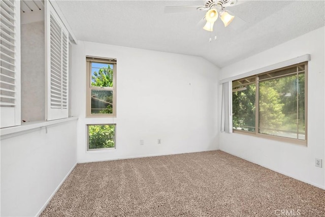 652 Via Zapata, Riverside, CA 92507 - spare room featuring carpet floors, a ceiling fan, and a textured ceiling