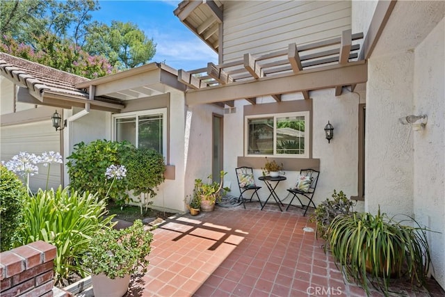 652 Via Zapata, Riverside, CA 92507 - view of patio featuring a pergola