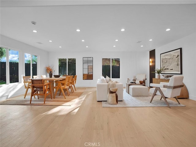 24100 Philiprimm St, Woodland Hills, CA 91367 - dining room with recessed lighting and light wood-type flooring