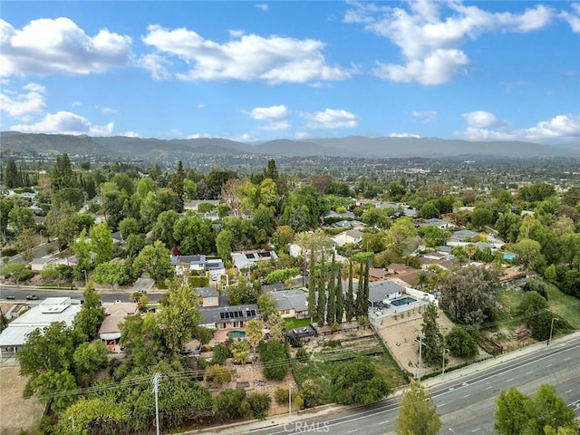 24100 Philiprimm St, Woodland Hills, CA 91367 - bird's eye view of a mountain backdrop