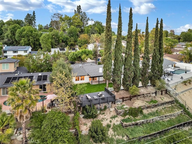 24100 Philiprimm St, Woodland Hills, CA 91367 - aerial view of property and surrounding area with nearby suburban area