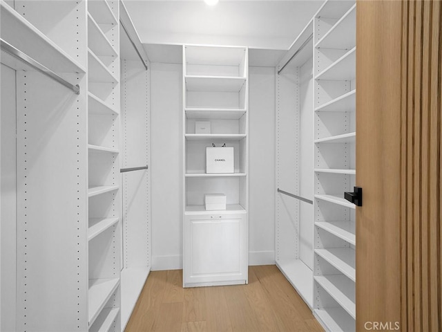 24100 Philiprimm St, Woodland Hills, CA 91367 - walk in closet featuring light wood-type flooring