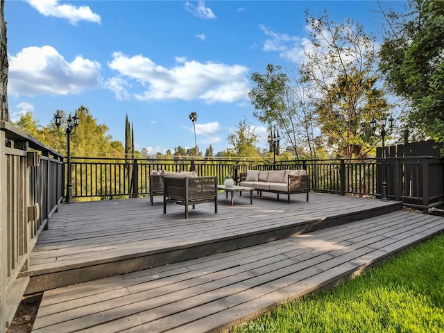 24100 Philiprimm St, Woodland Hills, CA 91367 - deck featuring outdoor lounge area
