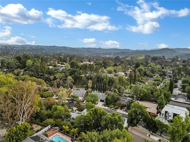 24100 Philiprimm St, Woodland Hills, CA 91367 - aerial view of residential area with mountains