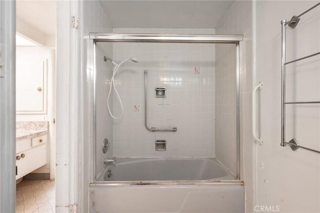 8 Coveview Dr, Rancho Palos Verdes, CA 90275 - bathroom with bath / shower combo with glass door and vanity