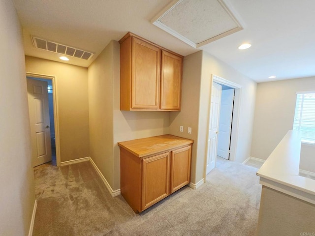 2811 Bear Valley Rd, Chula Vista, CA 91915 - hall with light colored carpet and recessed lighting