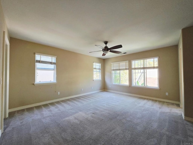2811 Bear Valley Rd, Chula Vista, CA 91915 - carpeted empty room with plenty of natural light and a ceiling fan