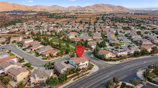 27132 Golden Field Ct, Moreno Valley, CA 92555 - view of property location with a mountainous background and nearby suburban area