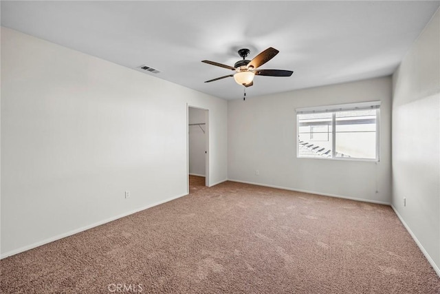 27132 Golden Field Ct, Moreno Valley, CA 92555 - unfurnished room with carpet flooring and ceiling fan