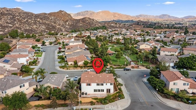 27132 Golden Field Ct, Moreno Valley, CA 92555 - aerial view of residential area featuring mountains
