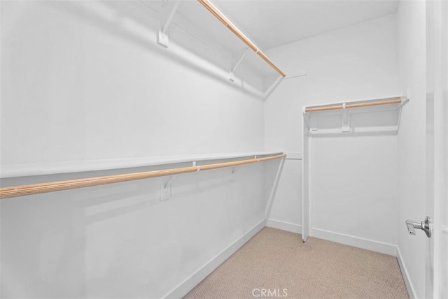 1505 Rivington, Irvine, CA 92612 - walk in closet with light carpet and attic access