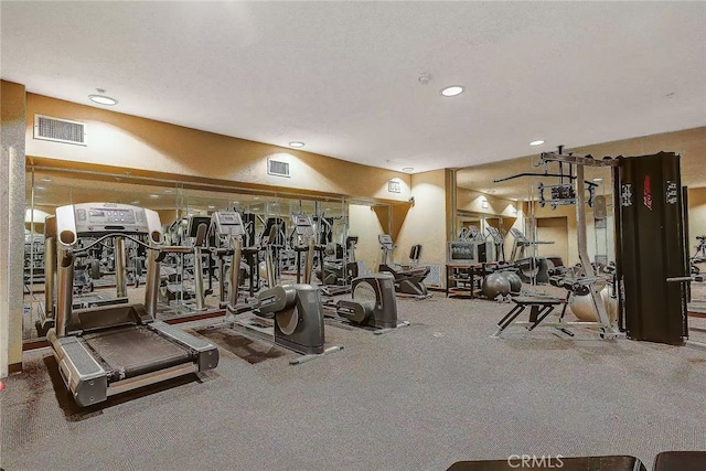 68 E Bay State St Unit 3F, Alhambra, CA 91801 - workout area with recessed lighting