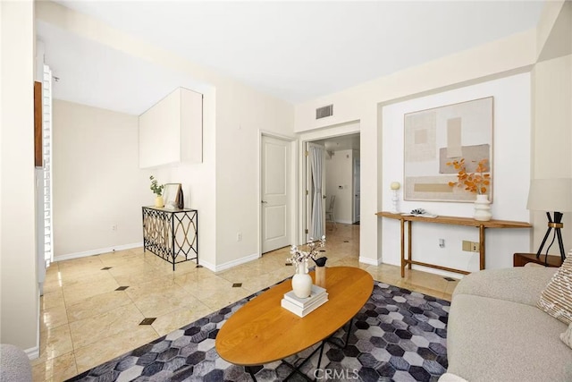 68 E Bay State St Unit 3F, Alhambra, CA 91801 - living area featuring baseboards and light tile patterned flooring
