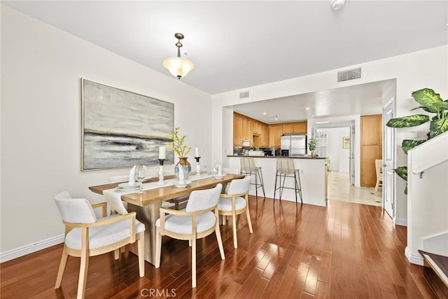 68 E Bay State St Unit 3F, Alhambra, CA 91801 - dining space with wood finished floors