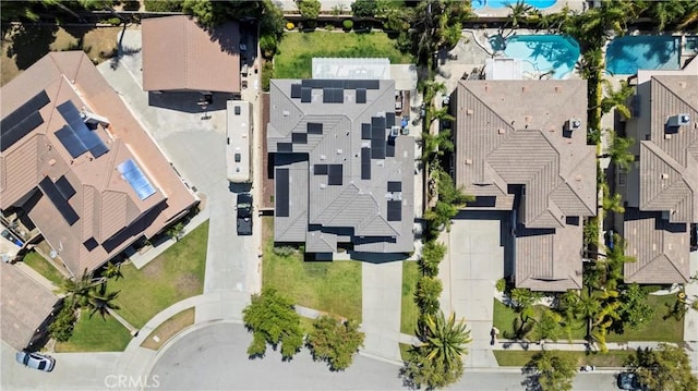 7133 Brisas Ct, Rancho Cucamonga, CA 91739 - drone / aerial view of a pool