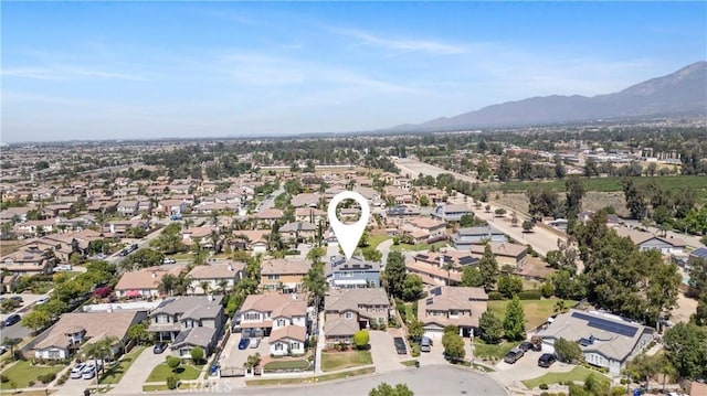 7133 Brisas Ct, Rancho Cucamonga, CA 91739 - view of property location with a mountainous background and nearby suburban area