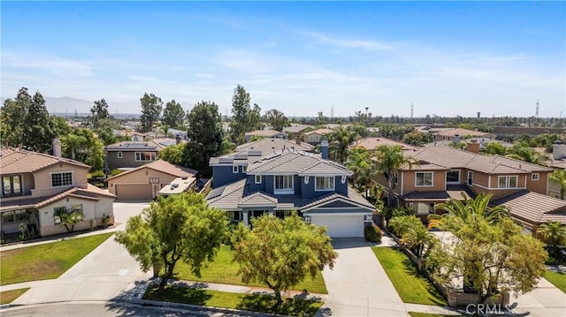 7133 Brisas Ct, Rancho Cucamonga, CA 91739 - aerial perspective of suburban area
