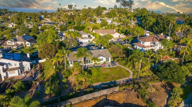 2027 Jenna Pl, Escondido, CA 92029 - aerial view at dusk of a residential view
