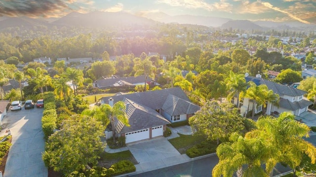 2027 Jenna Pl, Escondido, CA 92029 - aerial perspective of suburban area with a mountain backdrop