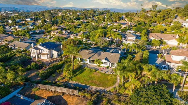 2027 Jenna Pl, Escondido, CA 92029 - aerial perspective of suburban area featuring a mountainous background
