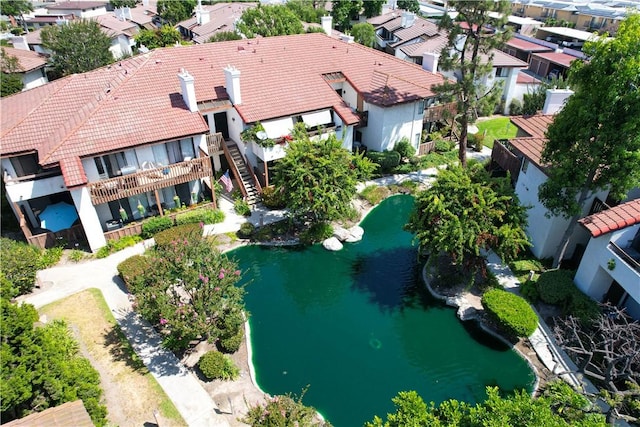 13135 Sunnybrook Cir Unit 205, Garden Grove, CA 92844 - aerial view of residential area with a large body of water