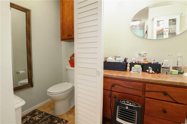 13135 Sunnybrook Cir Unit 205, Garden Grove, CA 92844 - half bathroom featuring vanity and tile patterned floors