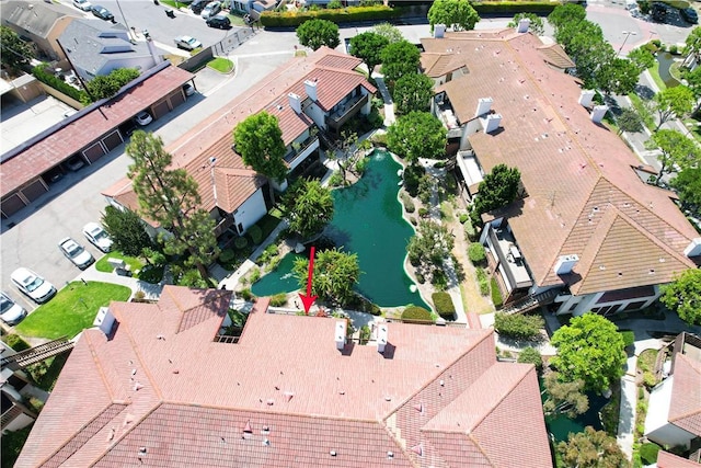 13135 Sunnybrook Cir Unit 205, Garden Grove, CA 92844 - aerial view of residential area featuring a nearby body of water