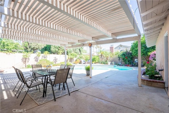 3730 E Euclid Ave, Orange, CA 92869 - fenced backyard with a pergola and a patio