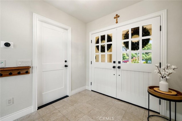 2666 Peacock Pl, La Verne, CA 91750 - doorway with baseboards and french doors