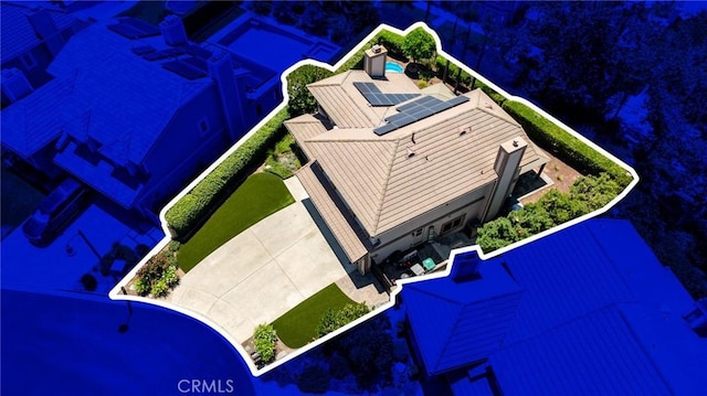 2666 Peacock Pl, La Verne, CA 91750 - aerial view of property and surrounding area