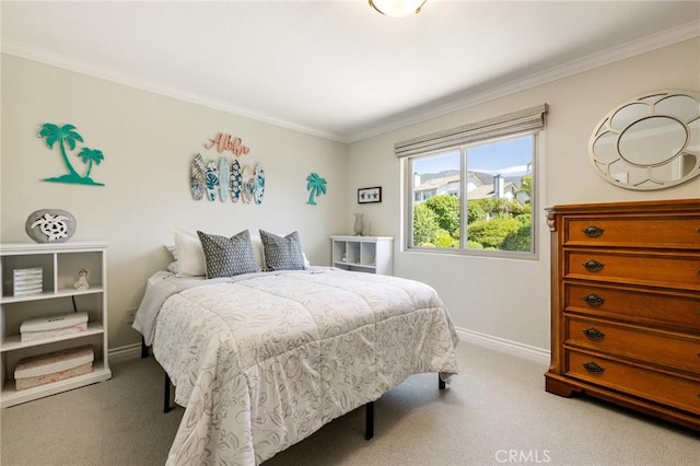 2666 Peacock Pl, La Verne, CA 91750 - bedroom with carpet and ornamental molding
