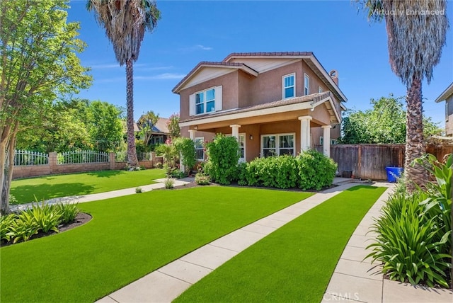 2925 Lemon St, Riverside, CA 92501 - view of front of home featuring stucco siding and a chimney