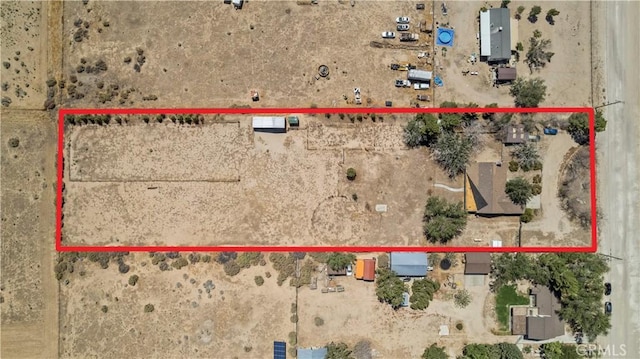 8558 W W Ave E8, Lancaster, CA 93536 - aerial view of property's location with property boundaries highlighted