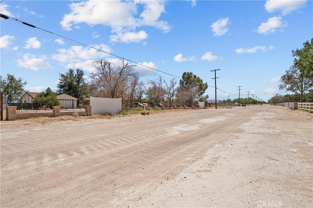 8558 W W Ave E8, Lancaster, CA 93536 - view of dirt / gravel road