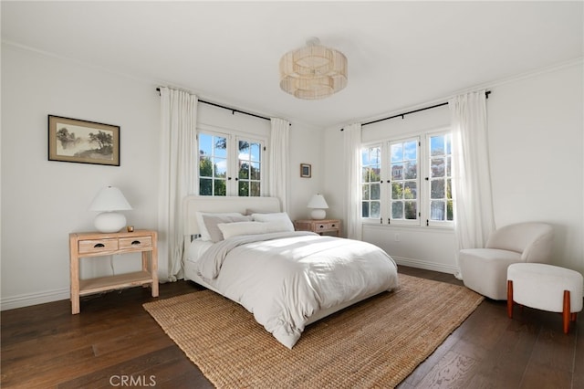4730 Angeles Vista Blvd, View Park, CA 90043 - bedroom featuring dark wood-style flooring