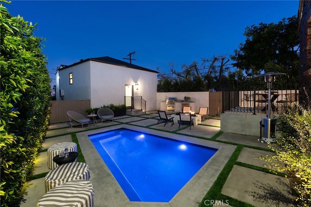 4730 Angeles Vista Blvd, View Park, CA 90043 - view of swimming pool with a patio area