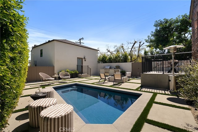 4730 Angeles Vista Blvd, View Park, CA 90043 - view of pool featuring a patio area