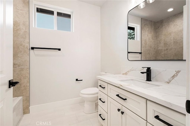 5909 Del Mar Ave, Paradise, CA 95969 - full bathroom featuring vanity and washtub / shower combination