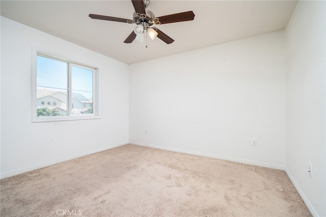26649 Azalea St, Moreno Valley, CA 92555 - spare room with light carpet and a ceiling fan