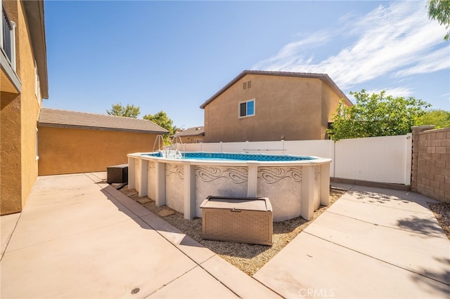 26649 Azalea St, Moreno Valley, CA 92555 - view of swimming pool featuring a patio area