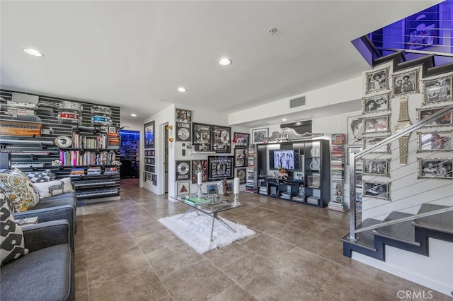 8817 Encino Ave, Sherwood Forest, CA 91325 - gym featuring recessed lighting