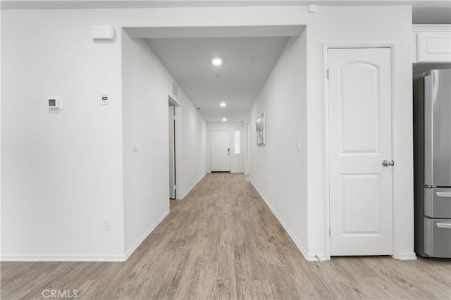 10335 Saint Andrews Ct, Adelanto, CA 92301 - hall featuring light wood-style flooring and recessed lighting